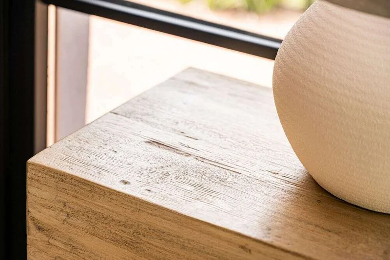 MESA DE ARRIMO / CONSOLA TAURET - 1.80 MTS en Madera natural - Bibliotecas, Uruguay | La Iberica, vista 14