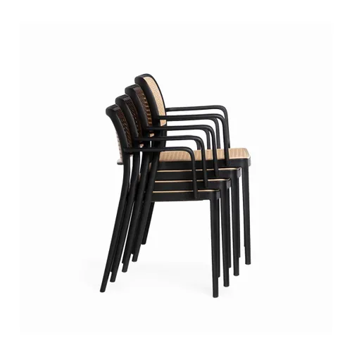 Silla Ginebra en Negro - Sillas, Uruguay | Samic