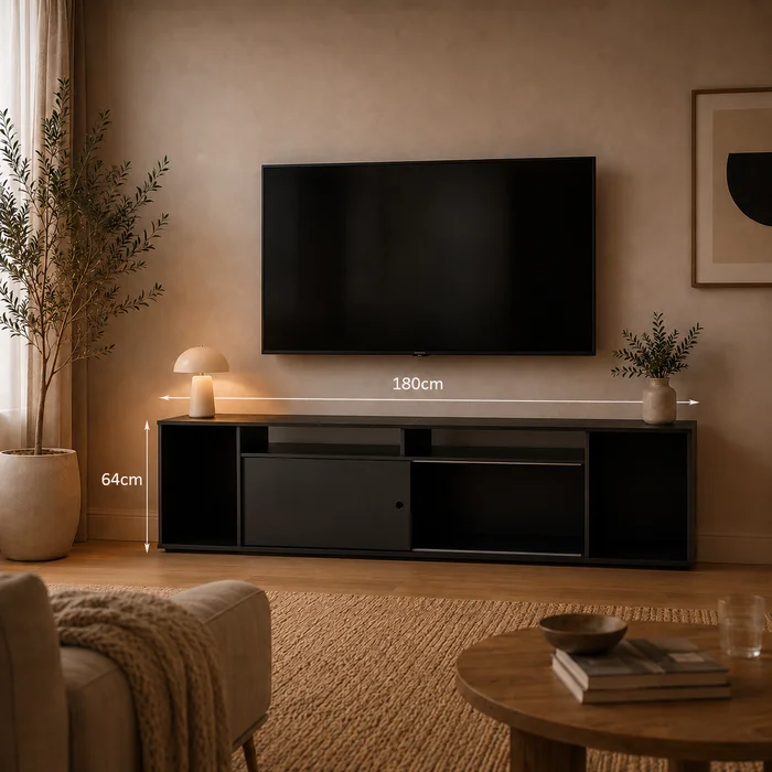 Rack Noir en Gris - Muebles para TV, Uruguay | Casa Brava, vista 2