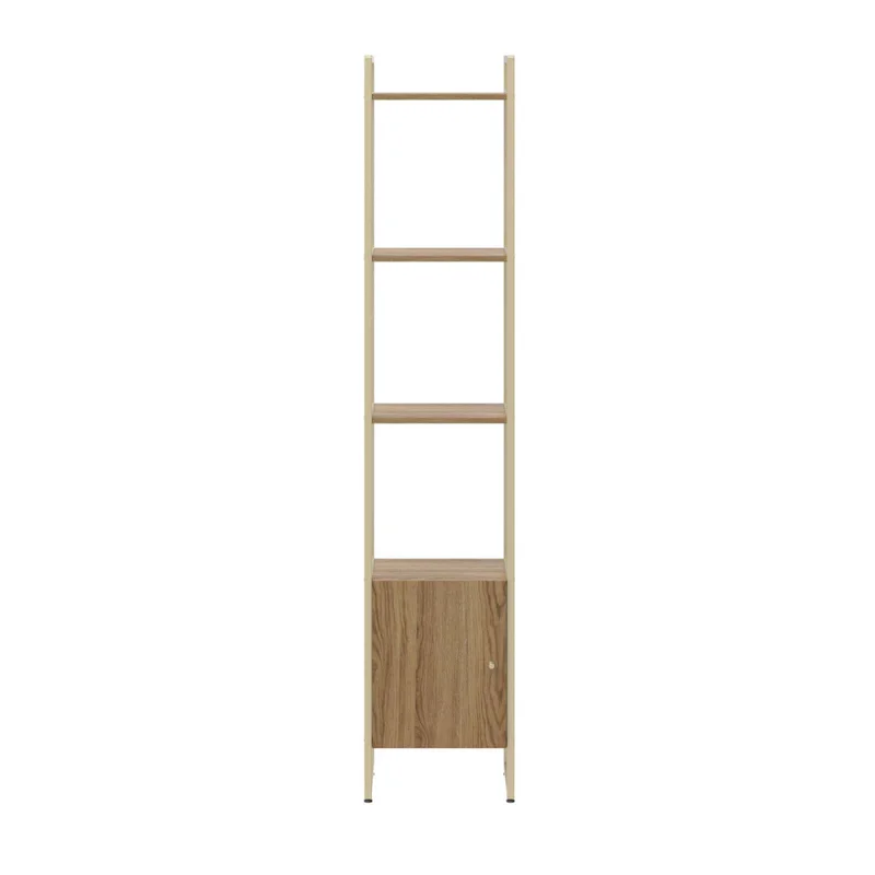 Estantería Mdf-y-metal Voss en Beige - Bibliotecas, Uruguay | Divino, vista 3