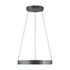 Colgante led anillo motorizado 44w 70cm a control remoto con varias funciones, gris grafito en Gris - Lámparas colgantes, Uruguay | Iluminica, vista 1 de 5