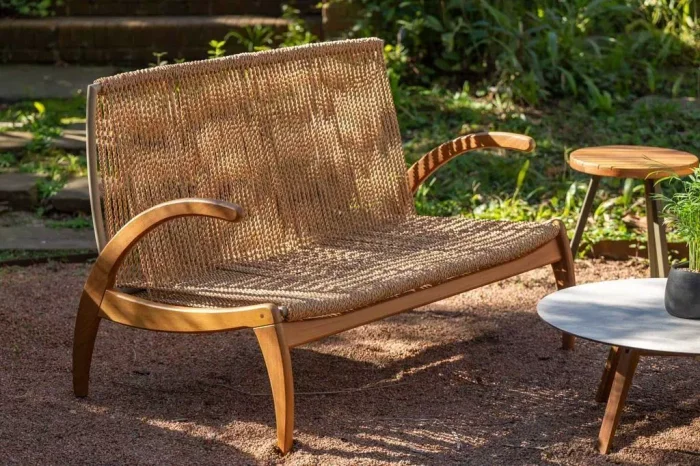 Sofá Turin en Madera natural - Sillones y sofás, Uruguay | Balcony