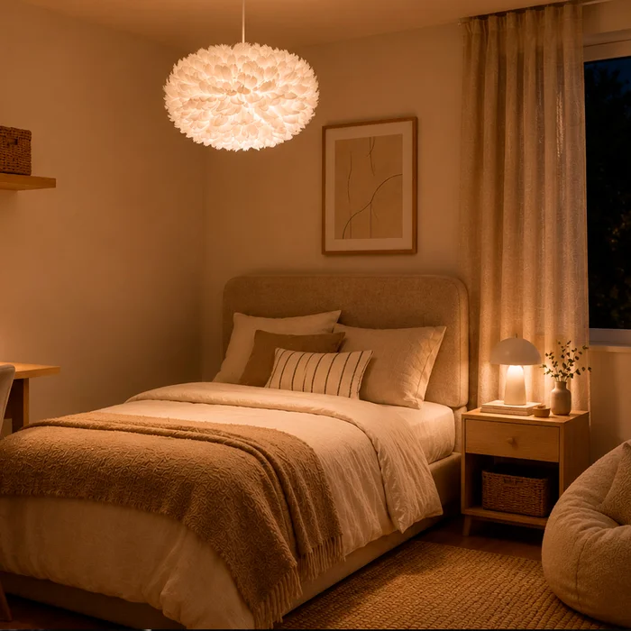 Lámpara de techo Soft en Blanco - Lámparas colgantes, Uruguay | Alta Gracia Deco, vista 4