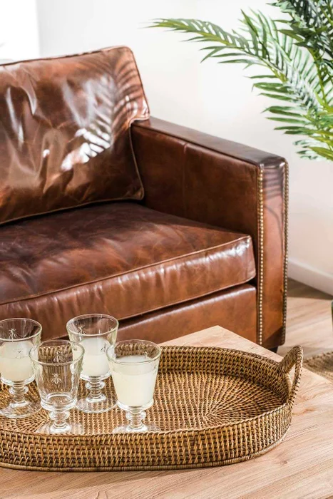 SILLON CUERO ITALIANO - 3 CUERPOS en Marrón - Sillones y sofás, Uruguay | La Iberica, vista 9