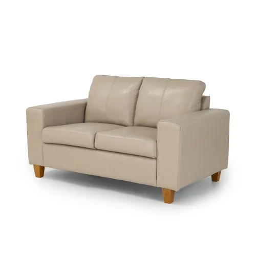 Sofá Royale - Cuero Básico - 2 cuerpos - 519 (Beige) en Beige - Sillones y sofás, Uruguay | NYR