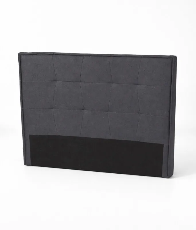 Respaldo De Cama, Noa Queen - Negro en Negro - Sillones y sofás, Uruguay | Indian