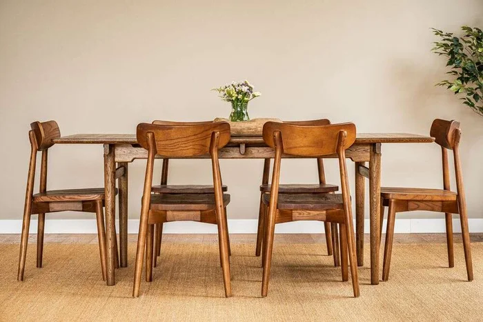MESA COMEDOR MILANO - ROBLE - 1.90 X 0.90 MTS en Marrón - Mesas de comedor, Uruguay | La Iberica, vista 5