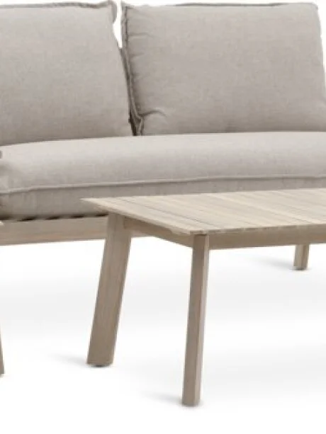 Set jardín SYLTHOLM 4.5pers. madera dura en Madera natural - Muebles para el exterior, Uruguay | JYSK