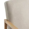 Sillón KALUNDBORG tela 1 cuerpo arena/roble en Madera natural - Butacas, banquetas y puffs, Uruguay | JYSK, vista 5 de 5