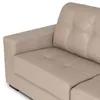 Sofá Fargo - Cuero Básico - 3 cuerpos - 519 (Beige) en Beige - Sillones y sofás, Uruguay | NYR, vista 3 de 4