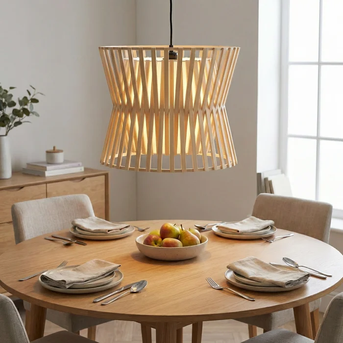 Colgante Nativo Ribs XL en Madera natural - Lámparas colgantes, Uruguay | La Perla, vista 2
