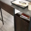 Escritorio en L dos Cajones - Sauder - Linea Market Commo en Gris - Escritorios y sillas de escritorio, Uruguay | Rústico Hogar, vista 4 de 5