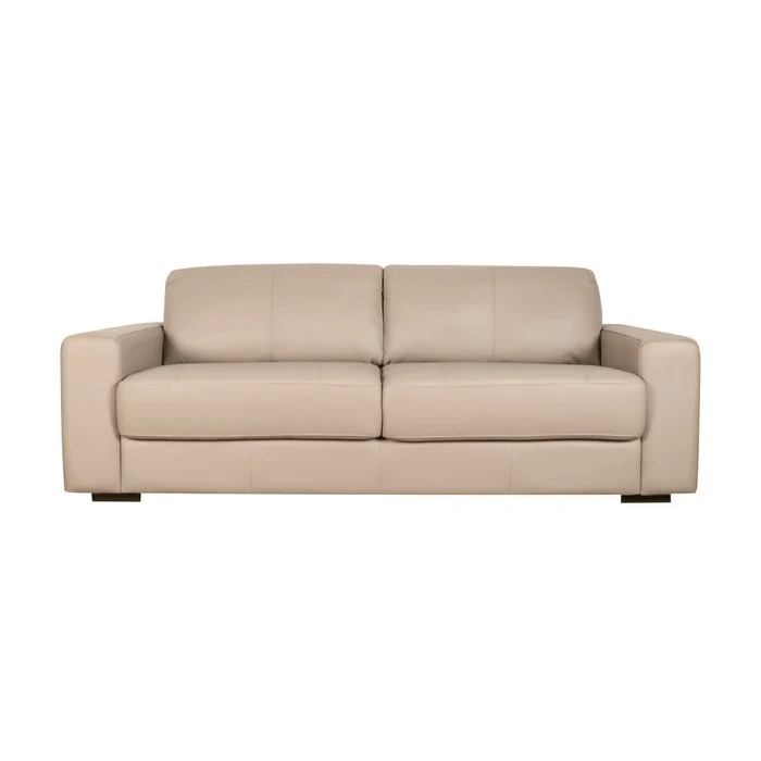 Sillón 3 Cuerpos Cuero-100-natural Marron Texas Avellana en AVELLANA - Sillones y sofás, Uruguay | Divino, vista 3