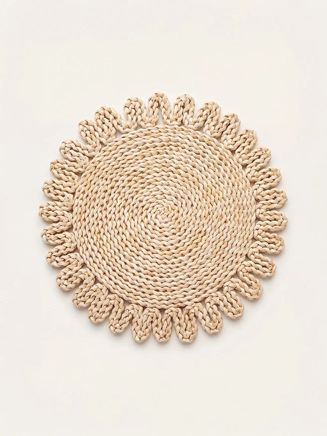 SET X4 INDIVIDUALES FIBRA NATURAL SOL en Beige - Textiles, Uruguay | Cabana, vista 2