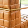 BUTACA ASTON CUERO ITALIANO CARAMELO en Marrón - Butacas, banquetas y puffs, Uruguay | La Iberica, vista 8 de 22