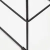 Taburete Zahara - marrón y acero con acabado negro altura 65 cm en Marrón - Butacas, banquetas y puffs, Uruguay | Kavehome, vista 5 de 9