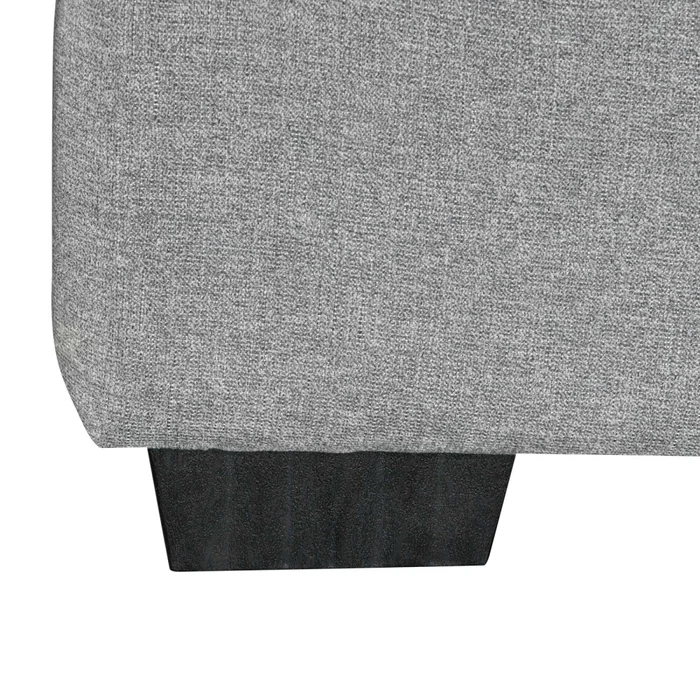 Sofá 3 Cuerpos Tela Gris Austin en Gris - Sillones y sofás, Uruguay | Divino, vista 6