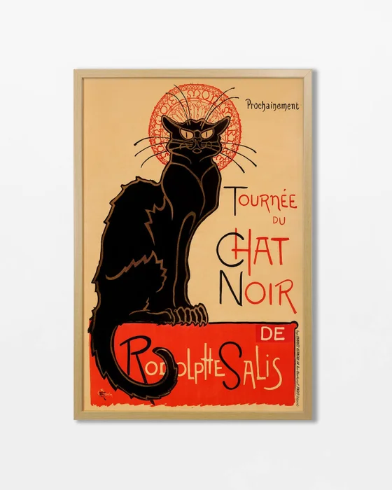 Tournée du Chat noir en Multicolor - Láminas, Uruguay | La Cuadrería