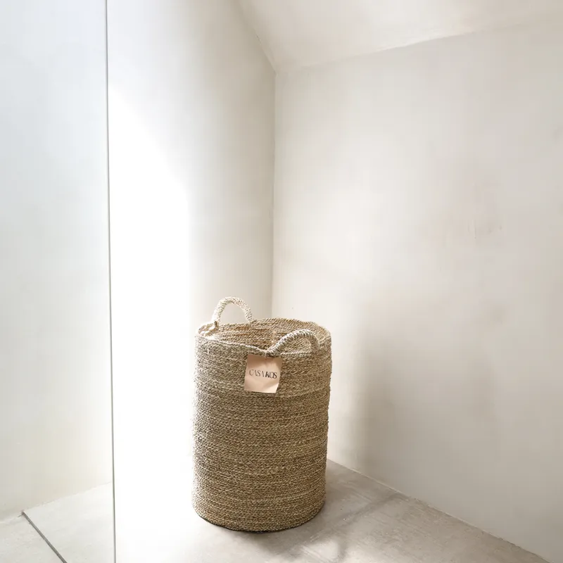 Canasto Bora - Talle M en Madera natural - Canastos, Uruguay | Casakos