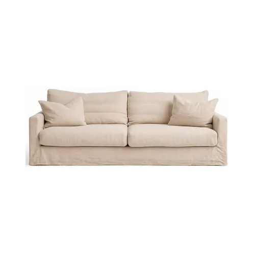 SOFA BISCARROSSE LINO FRANCES 206CM BEIGE - Sillones y sofás, Uruguay | Masinfinito Casa