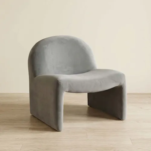 Butaca Tela Gris Eos en Gris - Sillones y sofás, Uruguay | Divino