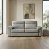 Sofá Owen - Tela Microfibra - 3 cuerpos - 12073 (Greige) en Beige - Sillones y sofás, Uruguay | NYR, vista 2 de 6