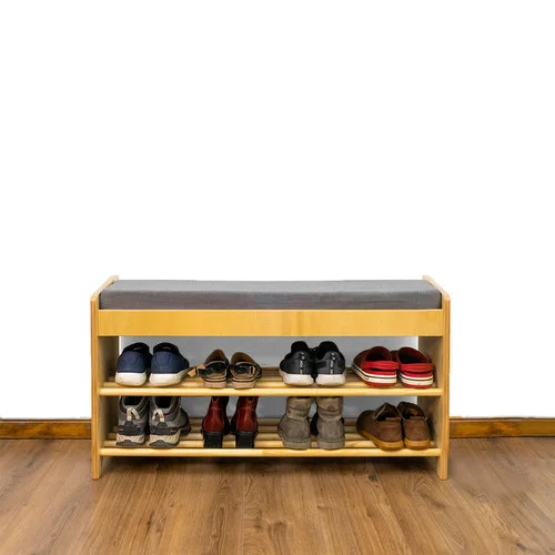 Zapatera Buenos Aires en Madera natural - Aparadores y recibidores, Uruguay | Benteveo