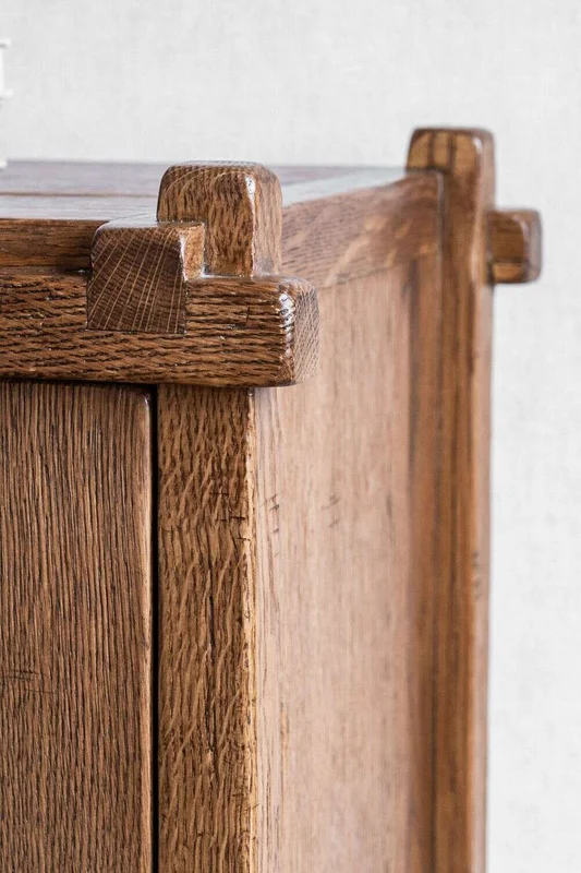 APARADOR GALERIE - ROBLE MACIZO RECICLADO en Madera natural - Bibliotecas, Uruguay | La Iberica, vista 7