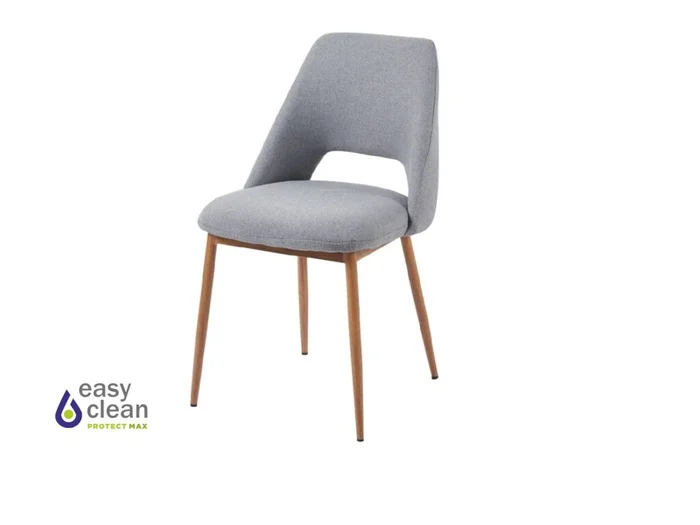 Silla de Comedor tapizada OCTAVIA - Gris en Gris - Sillas, Uruguay | Finkel