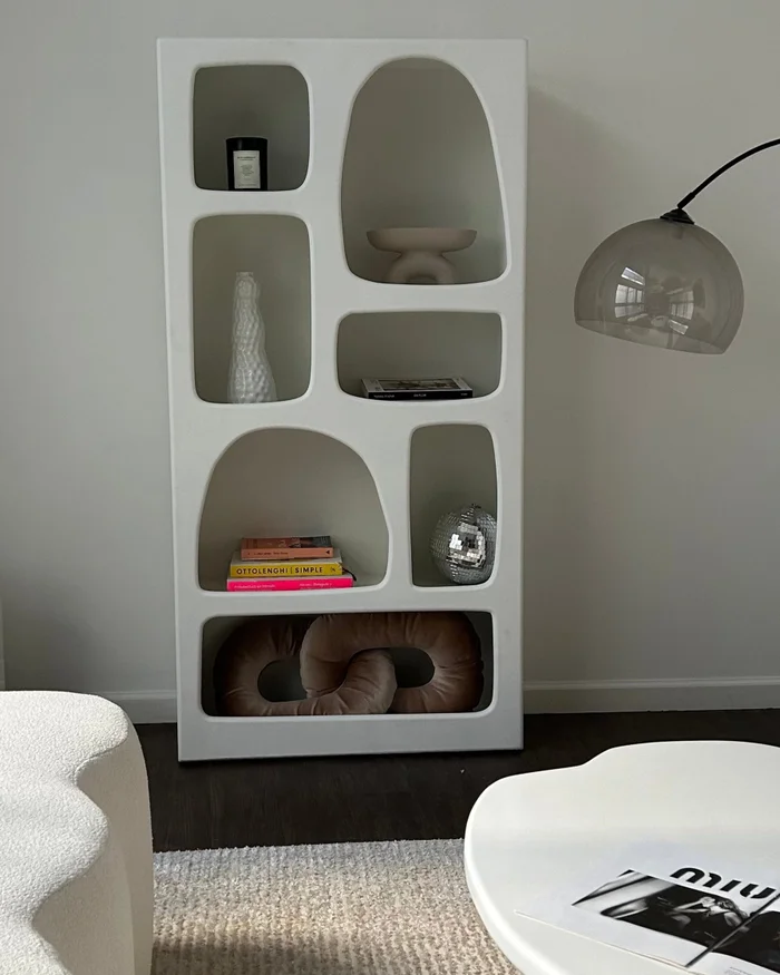 estantería AGIA en Blanco - Muebles para TV, Uruguay | Octo, vista 2