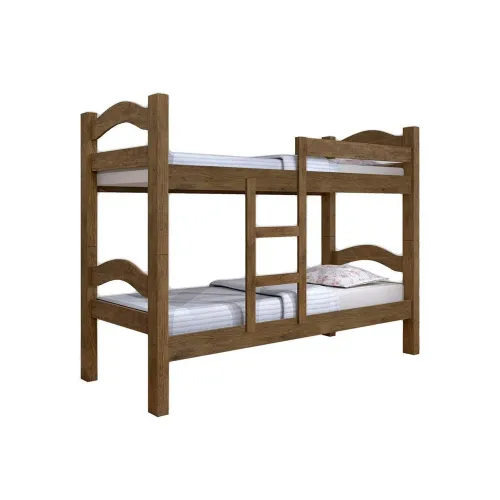 Cucheta Cama Con Escalera Juvenil Dormitorio 100% Mdf en Marrón - Dormitorio, Uruguay | Soy Hogar