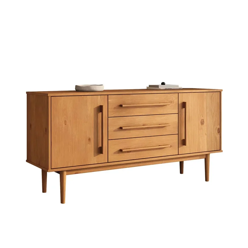 Aparador Buffet 145CM Trega - Madera Maciza en Madera natural - Aparadores y recibidores, Uruguay | Balton, vista 10