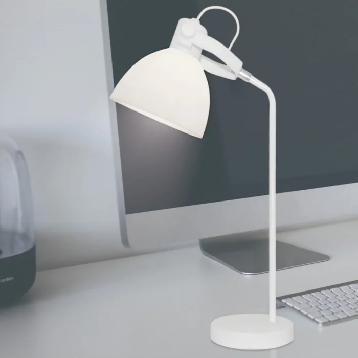 Lámpara de Mesa Pixar Blanco en Blanco - Lámparas de mesa, Uruguay | Serlux, vista 3