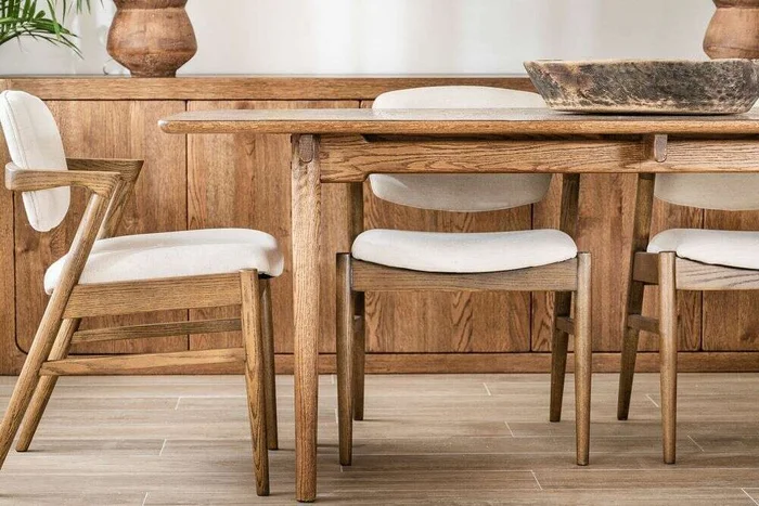 MESA COMEDOR MILANO - ROBLE - 1.90 X 0.90 MTS en Marrón - Mesas de comedor, Uruguay | La Iberica, vista 11