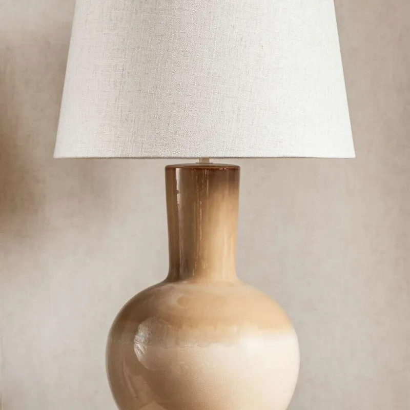 LAMPARA CERAMICA DEGRADE en Beige - Lámparas colgantes, Uruguay | La Iberica