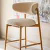 SILLA DE BAR ALLEGRA - FRESNO NATURAL en Off-white - Sillas, Uruguay | La Iberica, vista 4 de 13