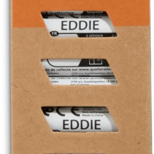Pilas EDDIE AAA 10 piezas/paquete SDP en Plateado - Iluminación, Uruguay | JYSK