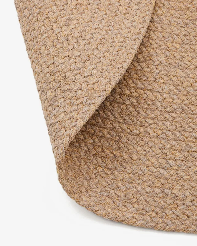 Alfombra Despas en fibras sintéticas beige Ø150 cm - beige Ø150 cm en Beige - Muebles para el exterior, Uruguay | Kavehome, vista 6