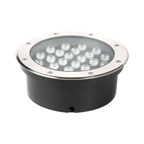 Luminaria LED De Piso Galilei 24W en Plateado - Lámparas de pie, Uruguay | Serlux