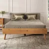 Cama 2 Plazas Madera Natural-beige Florida en Madera natural - Dormitorio, Uruguay | Divino, vista 7 de 7