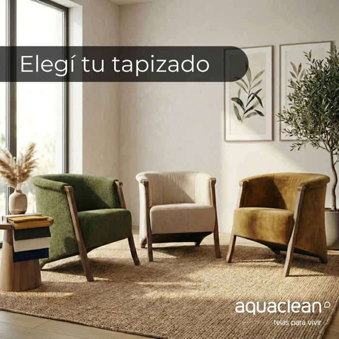 Butaca Tiffany - Tela Aquaclean - A fabricar en Beige - Butacas, banquetas y puffs, Uruguay | Nyr, vista 4