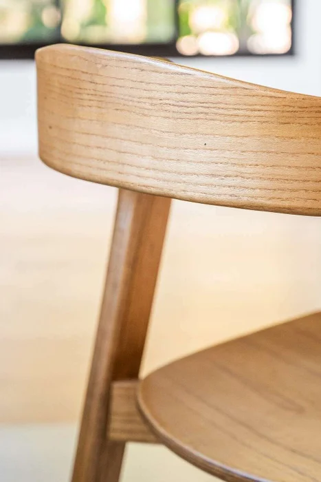 SILLA DE BAR BONHAM - MIEL en Madera natural - Sillas, Uruguay | La Iberica, vista 10