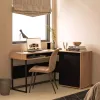 Escritorio Rinconero – Negro - Escritorios y sillas de escritorio, Uruguay | RM Muebles y Deco, vista 1 de 5