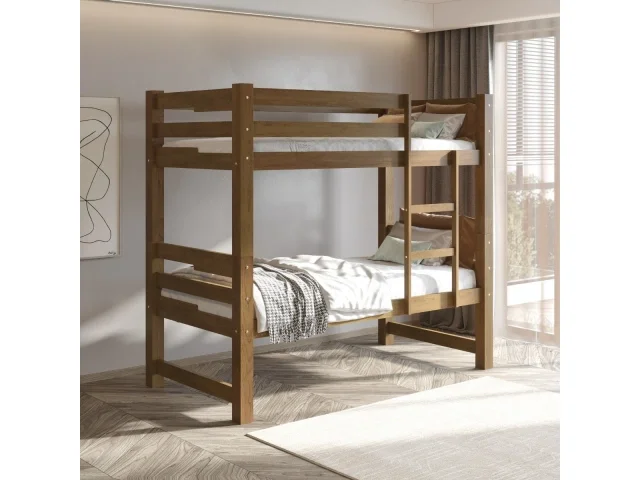 Cucheta MADRI Nogal en Marrón - Dormitorio, Uruguay | Que Sal Muebleria, vista 2