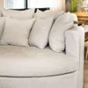 SILLON LUNA - OVAL - LINO GRIS MEDIO en Gris - Sillones y sofás, Uruguay | La Iberica, vista 2 de 15