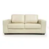 Sofá Loretto - Cuero Natural - 2 cuerpos - A fabricar en Beige - Sillones y sofás, Uruguay | NYR, vista 2 de 3