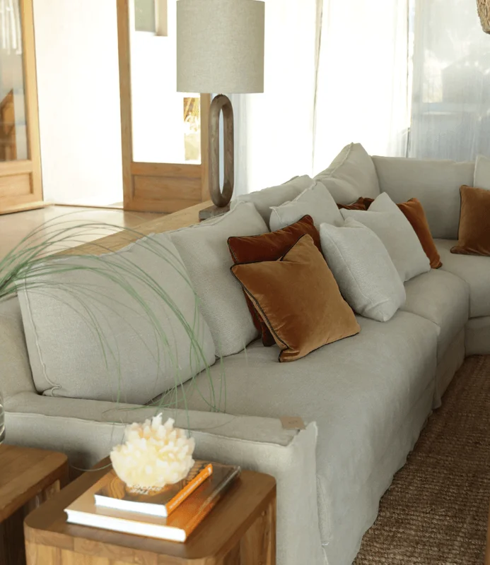 SOFA EN L MILANO LINO HEAVY - Sillones y sofás, Uruguay | Masinfinito Casa, vista 3