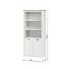 Biblioteca con puertas Linea Rivery en Blanco - Bibliotecas, Uruguay | La Cueva Muebles, vista 9 de 9