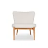 Butaca Stella -Tela Rústica - Beige (4F) en Beige - Butacas, banquetas y puffs, Uruguay | NYR, vista 4 de 6