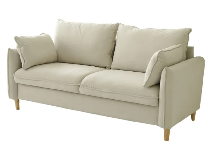 Sofa 3 cps BIG OSLO - Beige en Verde - Sillones y sofás, Uruguay | Finkel, vista 2